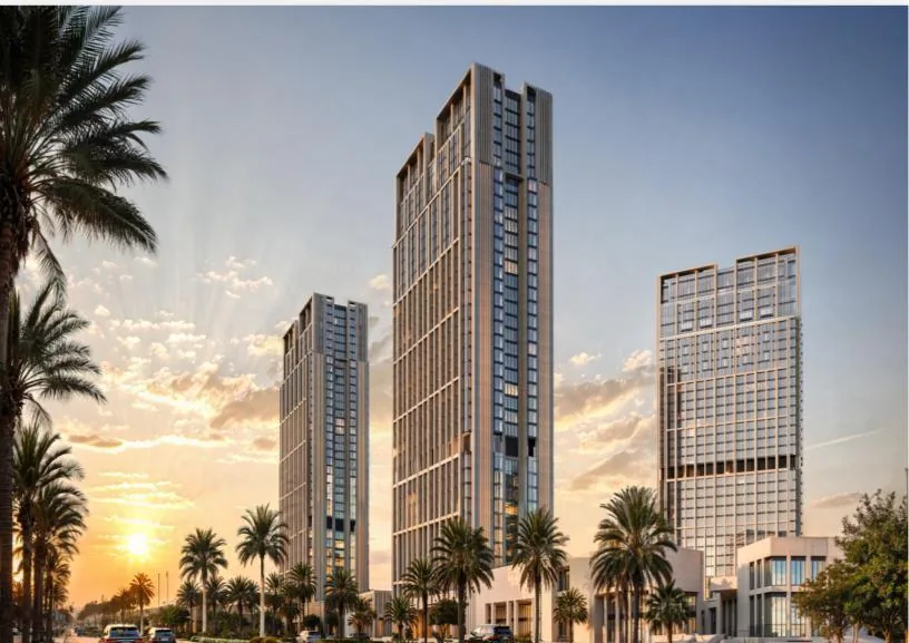 West Tower offices architectural rendering